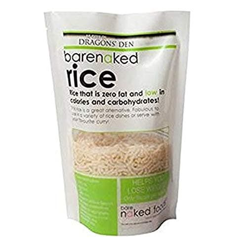 Barenaked Low Fat, Low Carb, Gluten Free Rice 250g (Pack of 10)