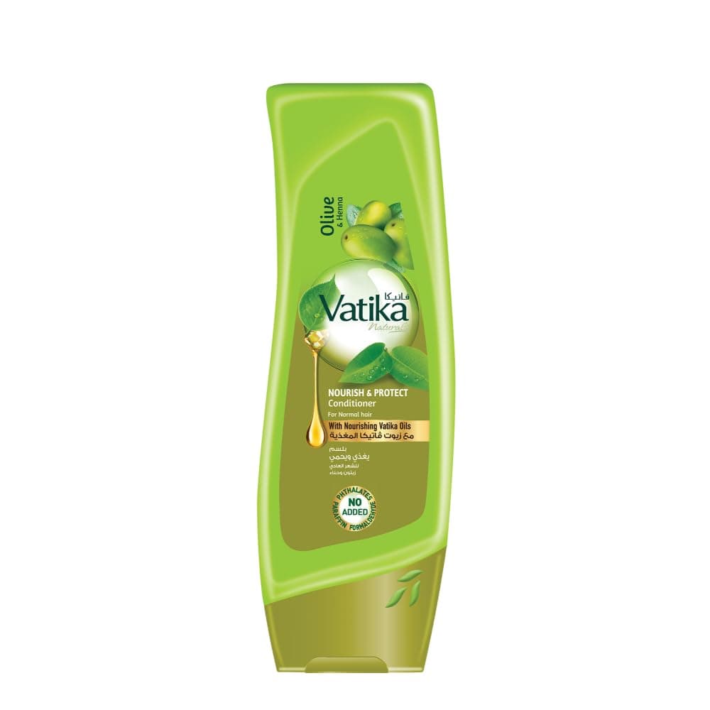 Naturals Nourish & Protect Conditioner 400ml | Enriched With Olive & Henna | Root to Tip Nourishment | For Normal Hair