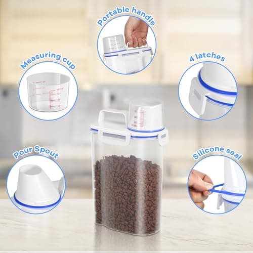 2L pet food contaniner