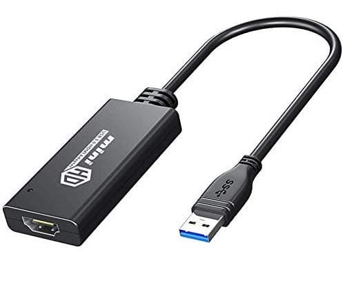 USB to HDMI 1080P, Video Audio Converter, USB 3.0 to HDMI Adapter for Windows 7/8/10/XP Computer Only (NO MAC/Linux/Vista/Chrome/Firestick)
