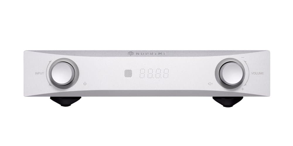 NuPrime IDA-8 Ultra Low Noise Class A+D Integrated Amplifier with DAC and Hi-Res Bluetooth Streaming -SILVER