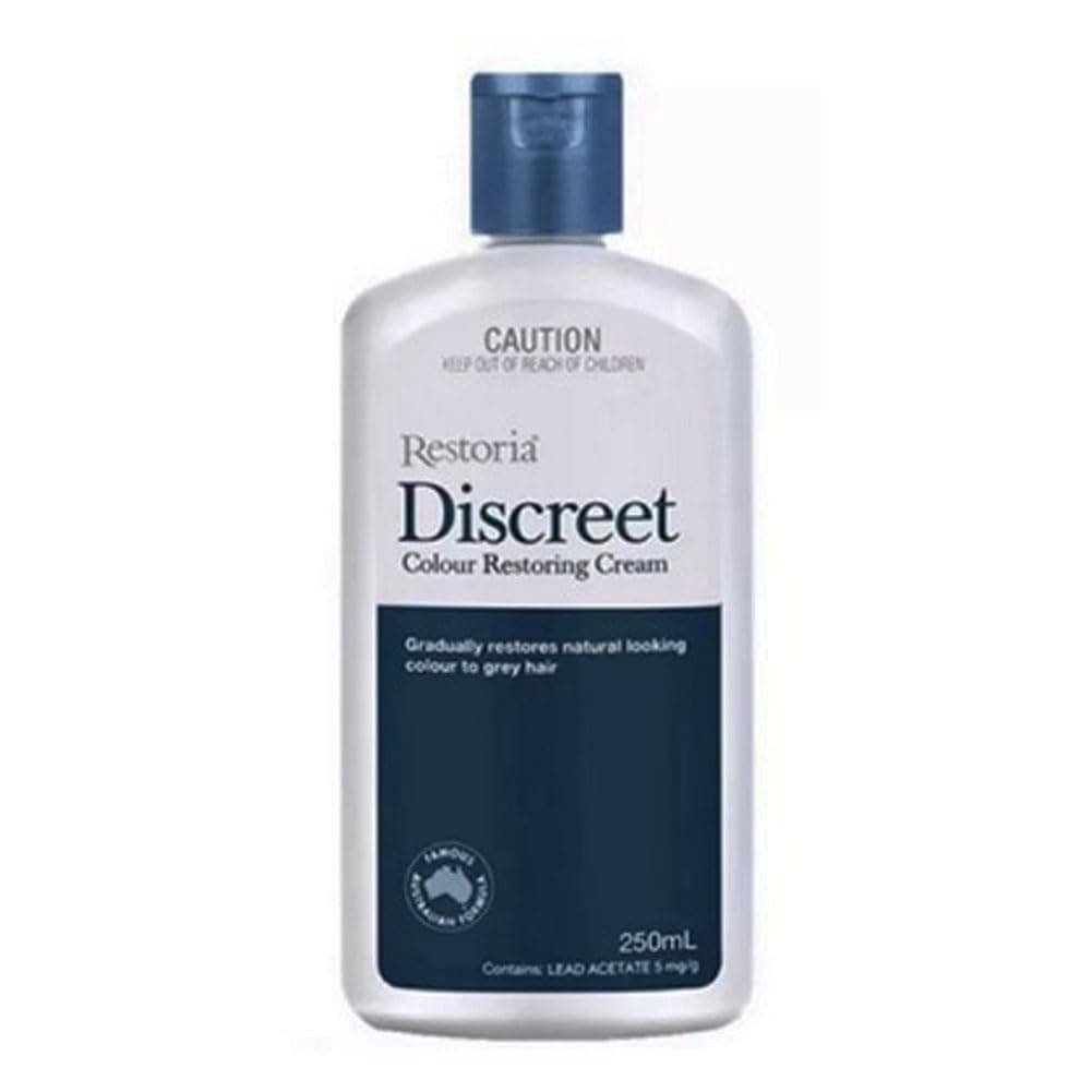 Discreet Hair Colour Restoring Cream Gradually Care Styling 250ml