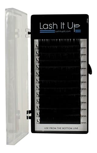 Lash it up Eyelash Extensions L Curl .23 Width 16mm Length