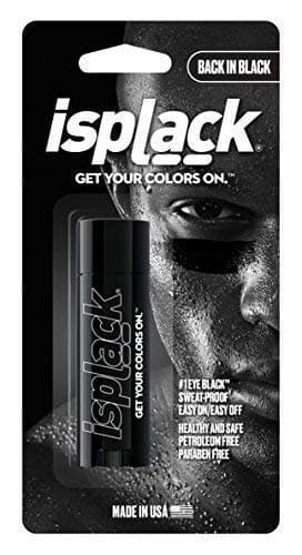 iSplack Colored Eye Black - Get You Colors On. Reduce Glare. Non-Toxic. Paraben Free. 100% Performance.