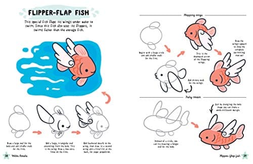 Kawaii: How to Draw Really Cute Fantasy Creatures: Draw Your Own Collection of Fantastical Beasties!