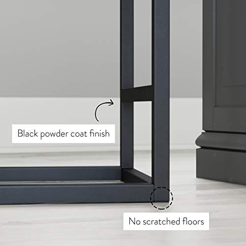 Nathan James Nelson Modern Backless Bar Stool