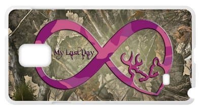 LILICHEN Browning Camo Buck and Doe Case Cover for SamSung Galaxy Note4 (Laser Technology) -- Design By LILICHEN