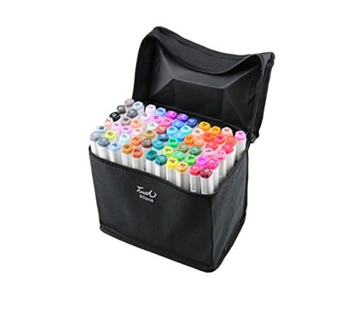 40 Color SET 6 Alcohol Graphic Art Twin Tip Pen Marker Fashion Design (40)