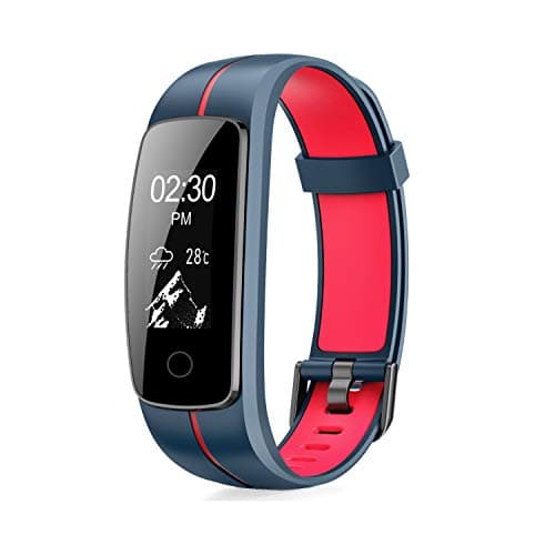 MICROTELLA Fitness Tracker, Activity Watch Waterproof, Smart Band with Step Counter, Sleep Watch, Calorie Counter Watch, Fitness Tracker HR, Smart Fit Bit Band for Android and iOS