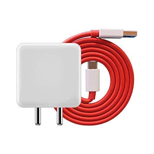 30W Fast Type-C Charger For One Plus Nord l Nord CE l CE2 l 2 l 10 Prime l 9 l 9R l 9Rt l 9 Pro l 7t l 7 l 6t l 6 Charger Original Adapter Like Wall Charger | Mobile Charger | Qualcomm QC 3.0 Quick Charge Adaptive Fast Charging, Rapid, Dash, VOOC, AFC Charger With 1m Type C USB Data Cable (3.0 Amp, I1, Red)
