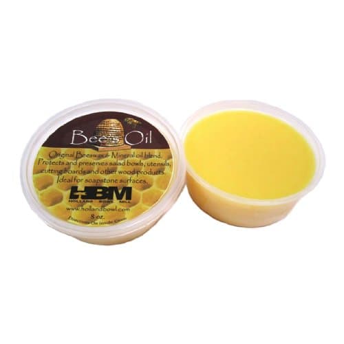 Bee's Oil Salad Bowl & Wood Conditioner - 8 Oz. Tub - Holland Bowl Mill