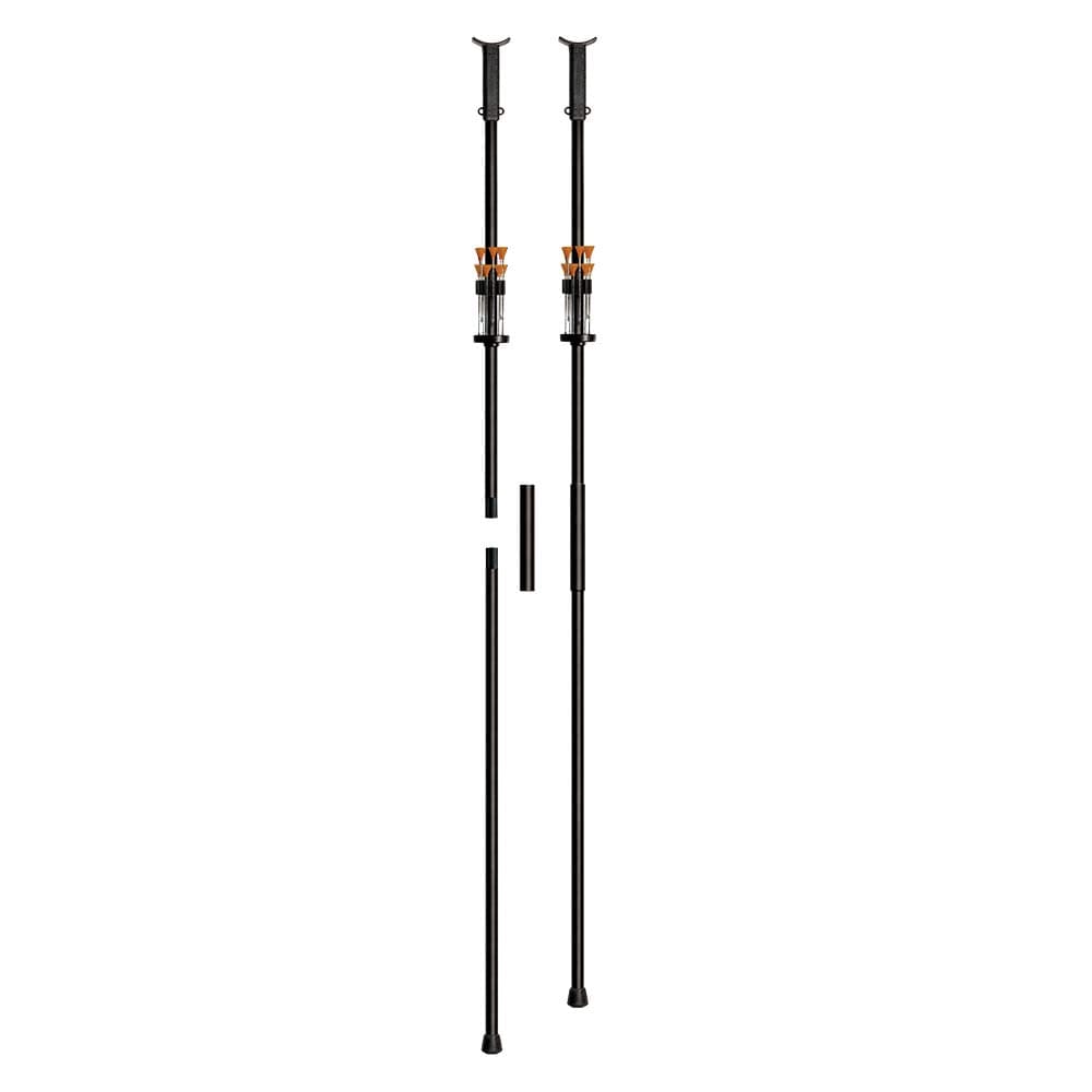 Cold Steel Big Bore Blowgun Kit - Includes Darts and Dart Quiver, Two-Piece Blowgun Black, 5'