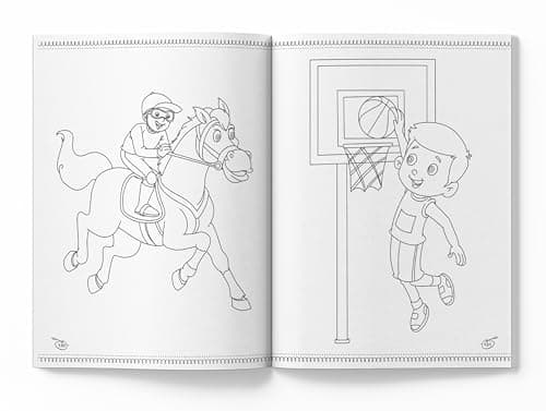 My First 365 Colouring Book: Jumbo Colouring Book For Kids (With Tear Out Seats): Jumbo Coloring Book for Kids (with Tear Out Sheets)