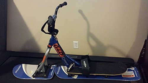 Metal Edges Junior Snow Scooter - Ski Area Compatible