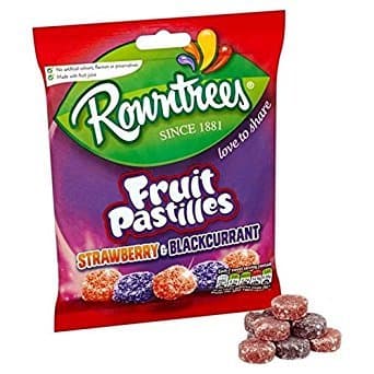 Red & Black Fruit Pastilles Sharing Bag 160g - Pack of 2