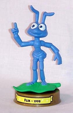 2002 Mcdonalds 100 Years of Disney Flick Figure Happy Meal Toy