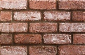 Rustic Red Reclaimed Effect Cast Brick Slips - Rustic Red- Wall Cladding - 0.5m² (30 Per Box)