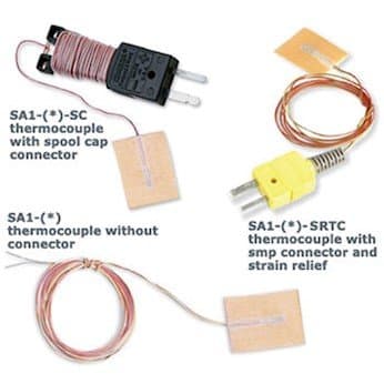 Newport SA1-K-72/N Surface Thermocouple Probe, Type K, 30 Gauge, 80" L