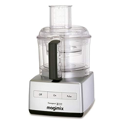 Magimix Compact Food Processor, 2.6L Chrome Mat