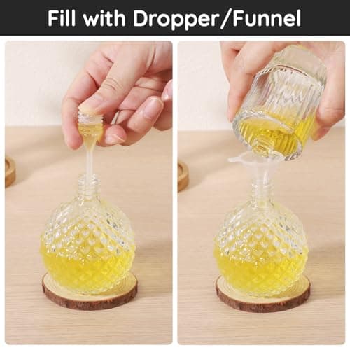 Segbeauty Perfume Refill Tool Kit 8 Pcs Plastic Clear Perfume Dispenser Transfer Tool Set Perfume Funnel and Syringe Cosmetic Dispenser Pump Transfer Tool for Travel Refillable Perfume Atomizer