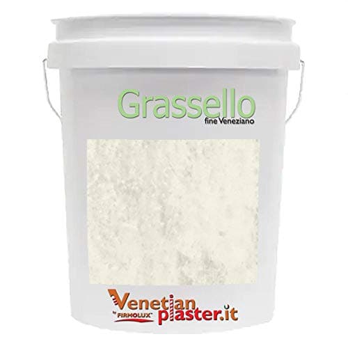 FirmoLux Grassello Authentic Venetian Plaster | Shiny Polished Plaster | Made in Italy from Lime & Marble | Light Colors (3) | Color: BMOC33 Opaline