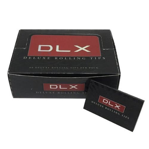 3000 Dlx Deluxe Rolling Tips for Rolling Papers Full Box of 50 Packs Each Pack Has 60 Tips