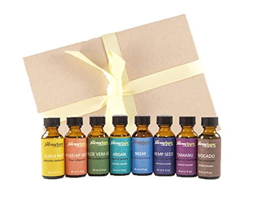 Carrier Oils Sampler Set - 8 Oils - 1 Oz Each