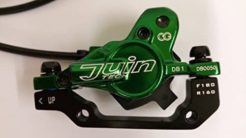 Juin Tech DB1 Hydraulic Disc Brake Set - Green - F&R 160mm