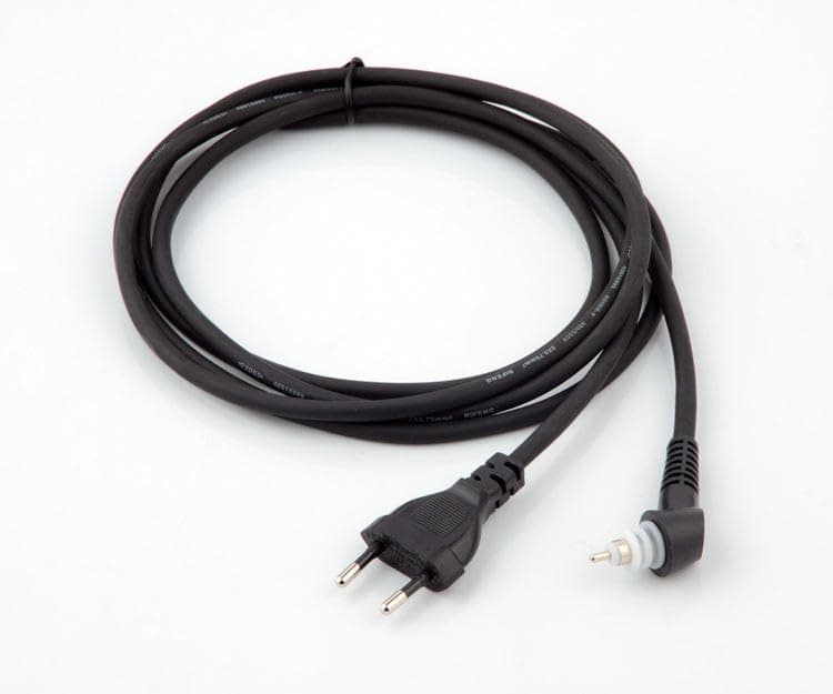 VRCT 2 Pin Euro to Angle Swivel Cord 360 Degree Swivel Plug Power Cord for Hair Flat Iron Dryer Straightener