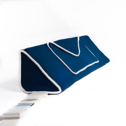 Wall Bumpi Deluxe Bed Rail in Many Colors, Navy Blue, 54"