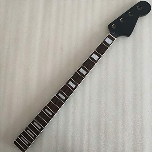 Black Canadian maple Jazz bass neck 20 fret 4 string for bass style replacement part rosewood fingerboard gloss finish
