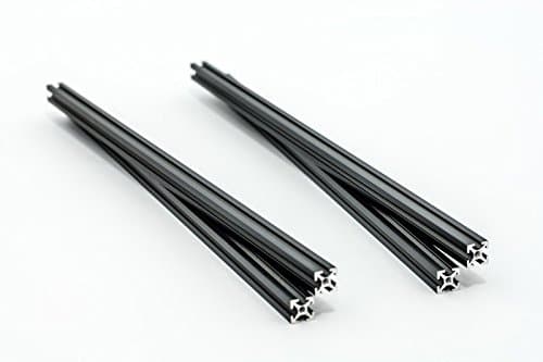 300mm beam black anodised (pack of 4) by MakerBeam