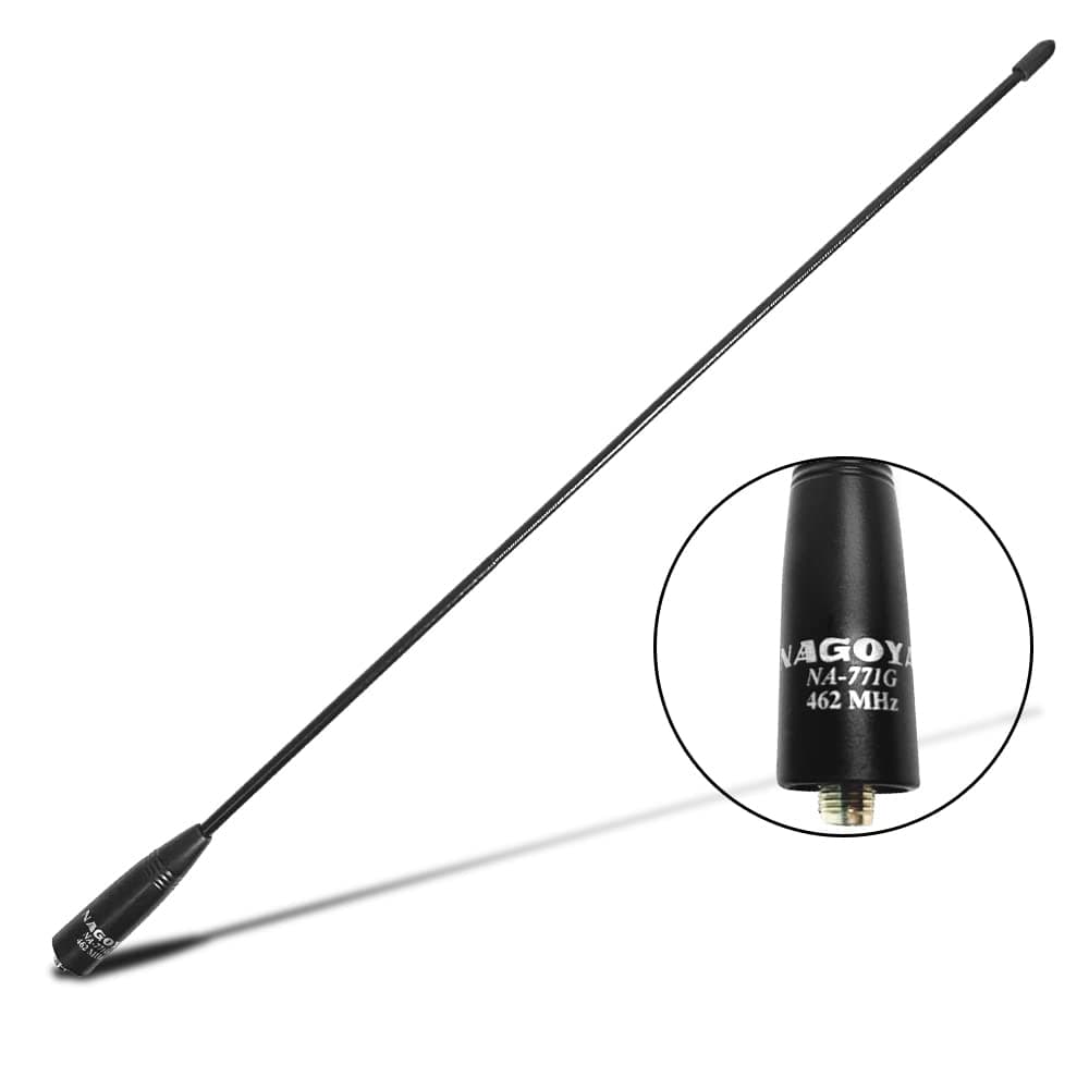 BTECH Authentic Genuine Nagoya NA-771G 15.3-Inch Whip GMRS (462MHz) Antenna SMA-Female for and BaoFeng Radios