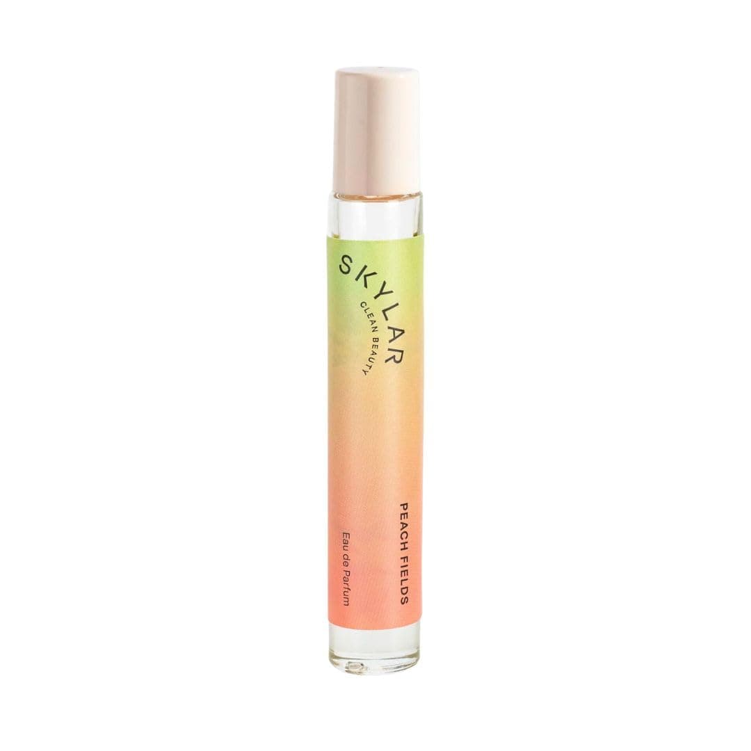 Peach Fields Eau de Parfum - Hypoallergenic & Clean Perfume for Women & Men, Vegan & Safe for Sensitive Skin - Sweet Perfume with Notes of Mandarin, Grapefruit, Peach - 10mL /0.33 Fl oz