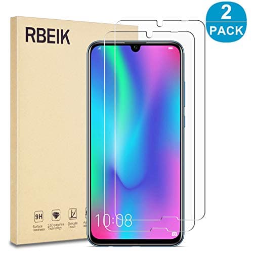Huawei P Smart 2019 Screen Protector Glass, RBEIK 9H Hardness Anti-Scratch Anti-Fingerprint 2.5D Glass Easy-Install Tempered Glass Screen Protector for Huawei P Smart 2019/Huawei Honor 10 Lite