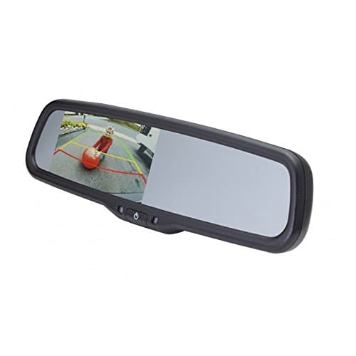 EchoMaster PMM-43-AdPL 4.3 inch FACTORY MOUNT MIRROR MONITOR WITH AUTO DIMMING AND ADJUSTABLE PARKING LINES
