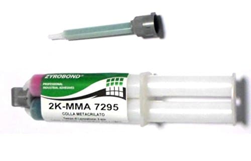 Two-component crystalline adhesive 2K-MMA 7295 hard bonding