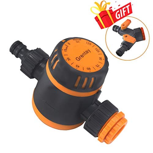 Grentay Water Timer, Sprinkler Timer Hose Faucet Timer, Automatic Mechanical Watering Timer Smart Simple for The Garden, Indoor, Outdoor, and Plants