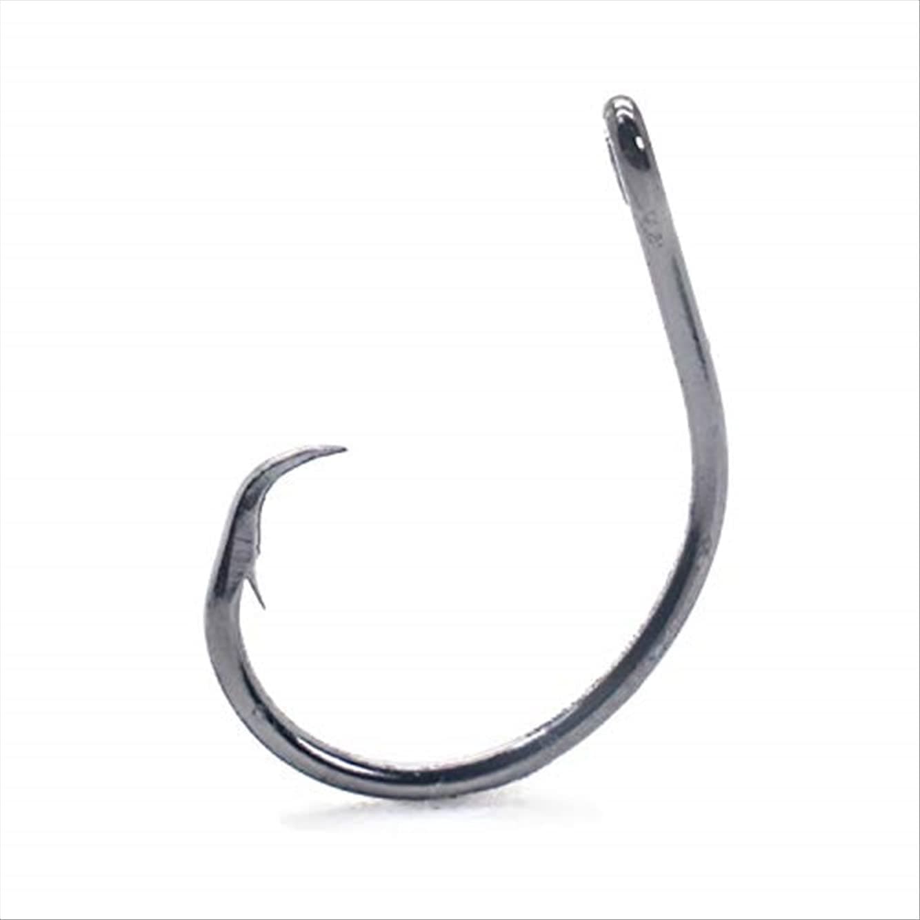 Mustad Classic 39944 Standard Wire Demon Perfect in Line Wide Gap Circle Hook | Saltwater Freshwater Hooks for Tuna, Catfish, Bass and More