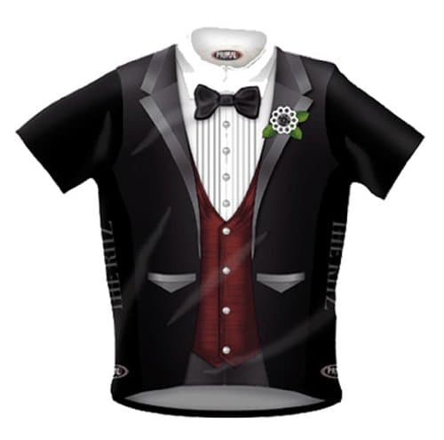 Primal Wear The Ritz Tuxedo Cycling Jersey Men's 4XL Short Sleeve