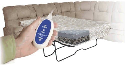 Air Dream Ultra- Air-Coil Sofa Bed Mattress with Integrated Air Controls Size Full