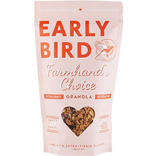 Early Bird Granola, Farmhand's Choice- Granola with Pecans 12 Oz (4 Pack)