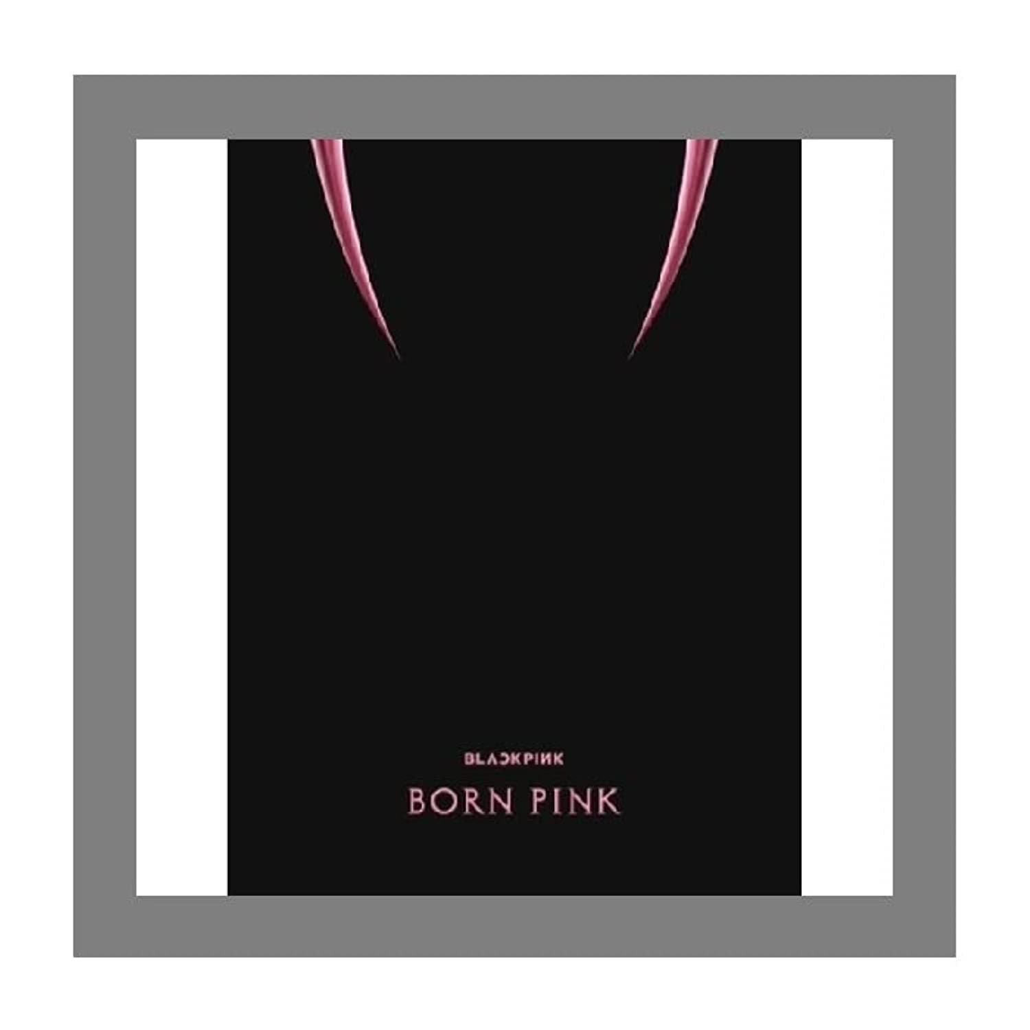 DREAMUS BLACKPINK BORN PINK 2nd Album BOX SET Version CD+Photobook+Accordion Lyrics Paper+Large Photocard+Postcard+Instant Film+Selfie Photocard+Tracking (PINK Version)