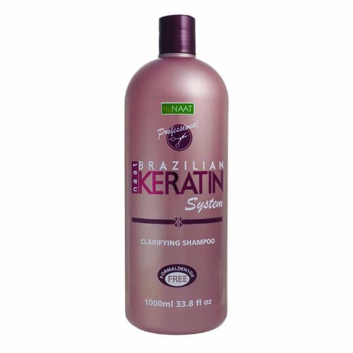 Nunaat Brazilian Keratin System Clarifying Shampoo, 33 Ounce