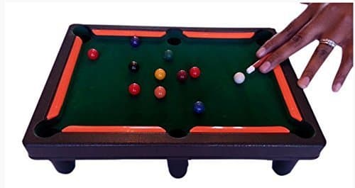 Board Games Billiards Set* Pool Tabletop Game Set* Mini Sports Arcade Children Game* Snooker Playset