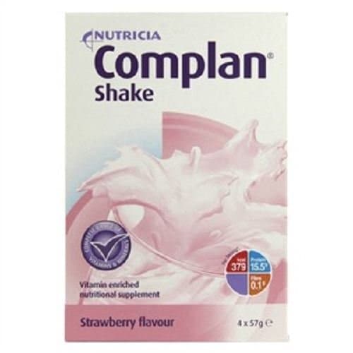ComplanShake Strawberry Flavour 4 x 57g Sachets