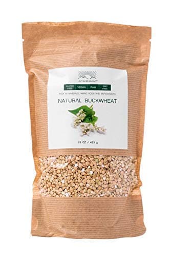 Altai Beaming Natural Buckwheat Groats | Gluten Free Vegan Raw Non-GMO Superfood | Natural Wheat Free Protein & Fiber Rich Food | Not Grains But Seeds | From the Altai Mountains Of Siberia (16 Oz Bag)