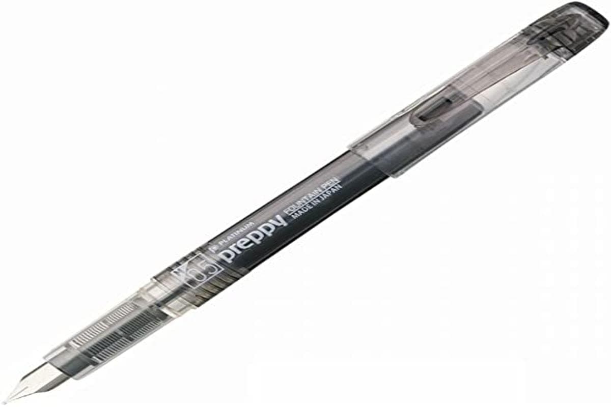 Platinum Preppy Fountain Pen 05 Medium Nib Size (Black)
