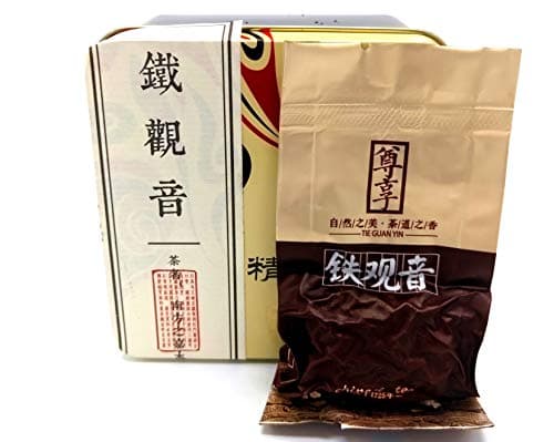 Tie Guan Yin Oolong Tea - Iron Goddess of Mercy 10Pcs_8g Organic Top Grade Fujian Anxi High Mount. Tie Guan Yin Tieguanyin Iron Goddess Chinese Oolong Tea