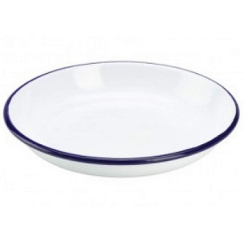 Genware Falcon Rice/Pasta Plate WHT 24CM